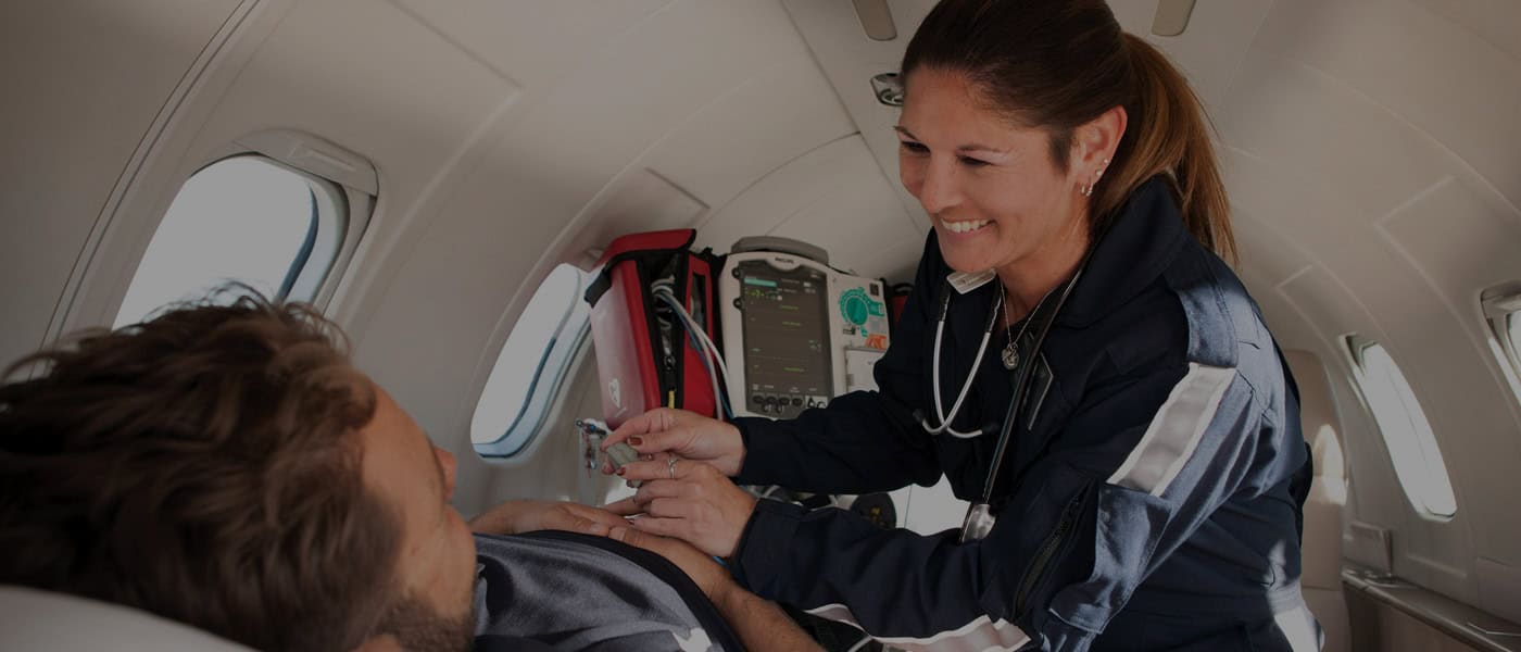 Air Ambulance Bluedot